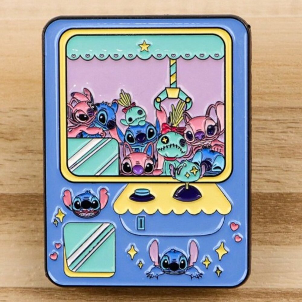 DISNEY‎ Stitch Angel & Scrump Claw Machine Trading Pin (BRAND NEW & SO CUTE!)